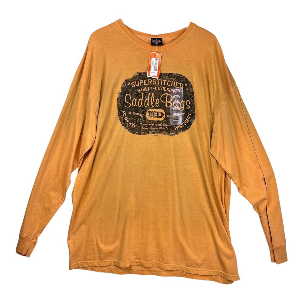 Harley Davidson Hit the road crewneck men’s size 2X new Milwaukee Wisconsin new